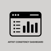 Artist Consistency Dashboard (Google Sheets Edition)